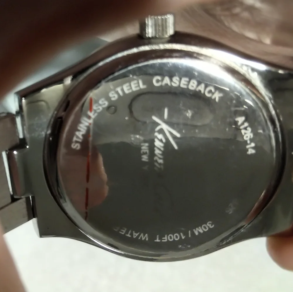 Kenneth Cole New York Silver Watch